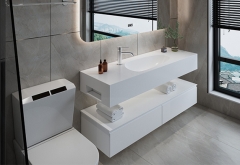 moder solid surface hair hand wash basin sink design