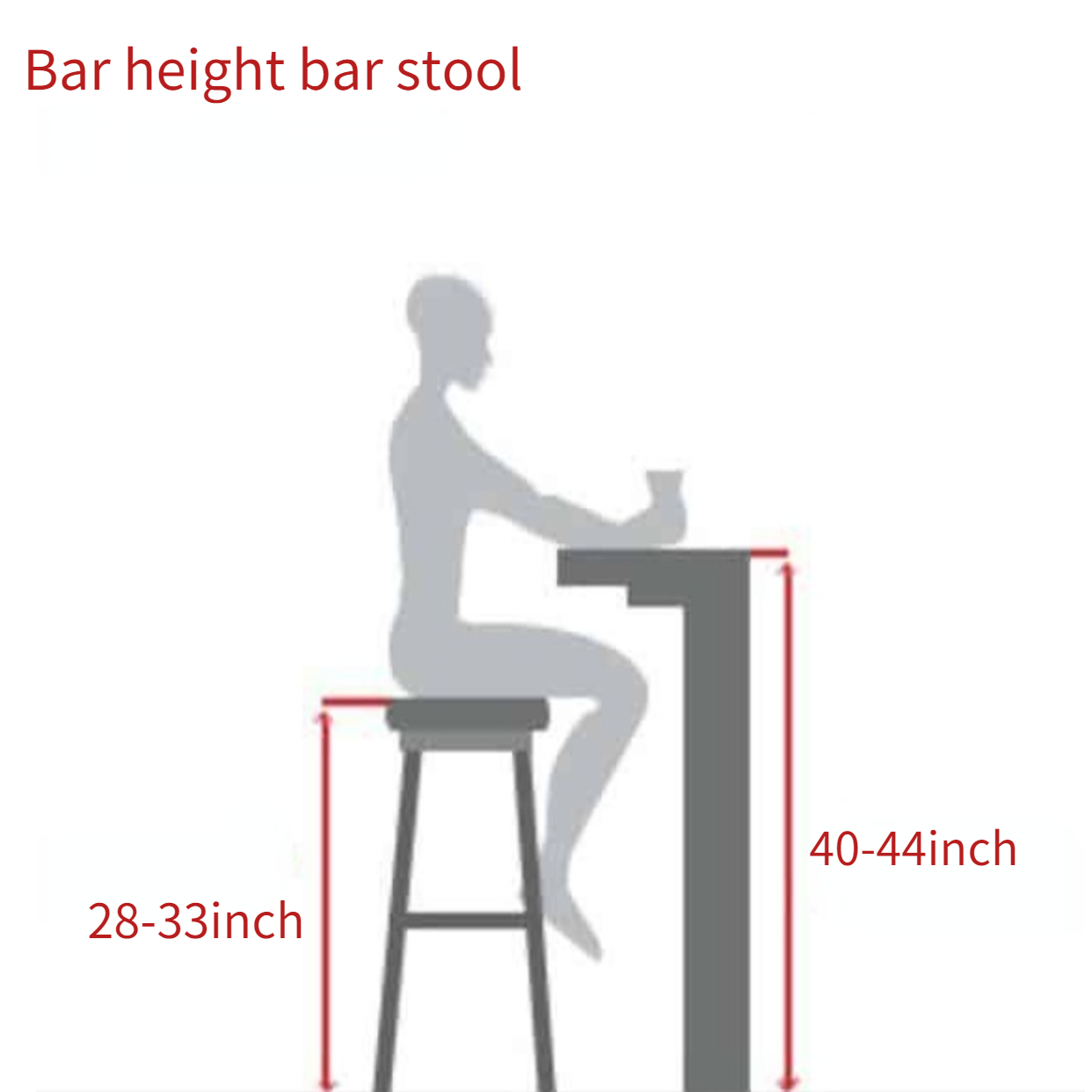 Counter stool vs Bar stool