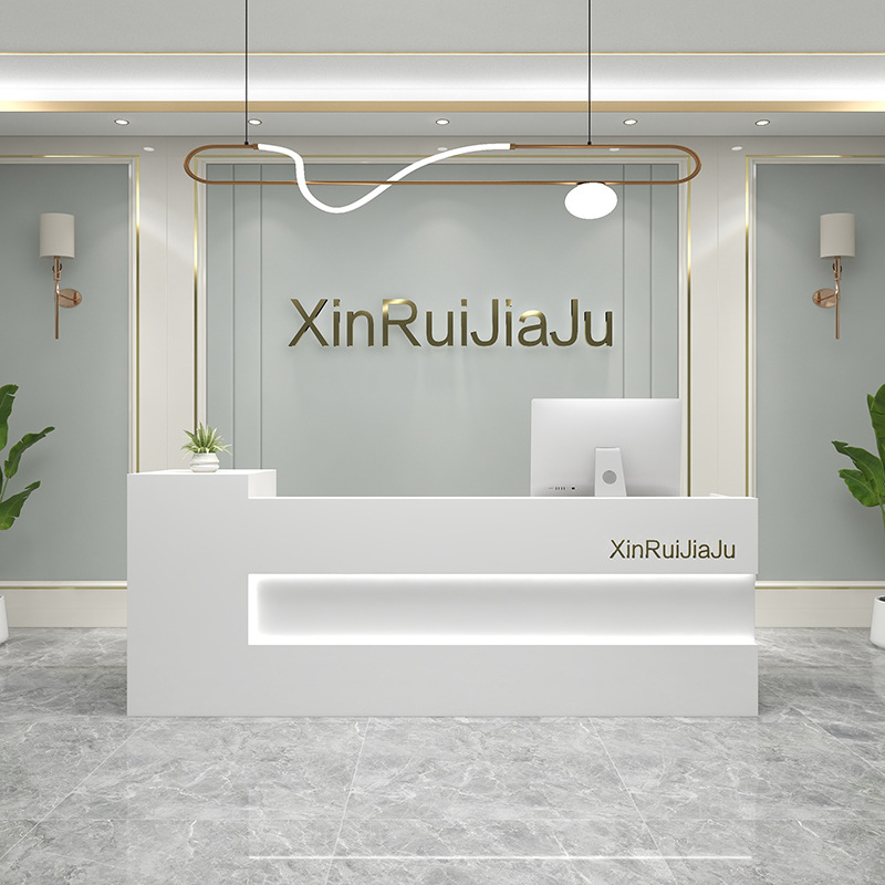 small salon reception desk