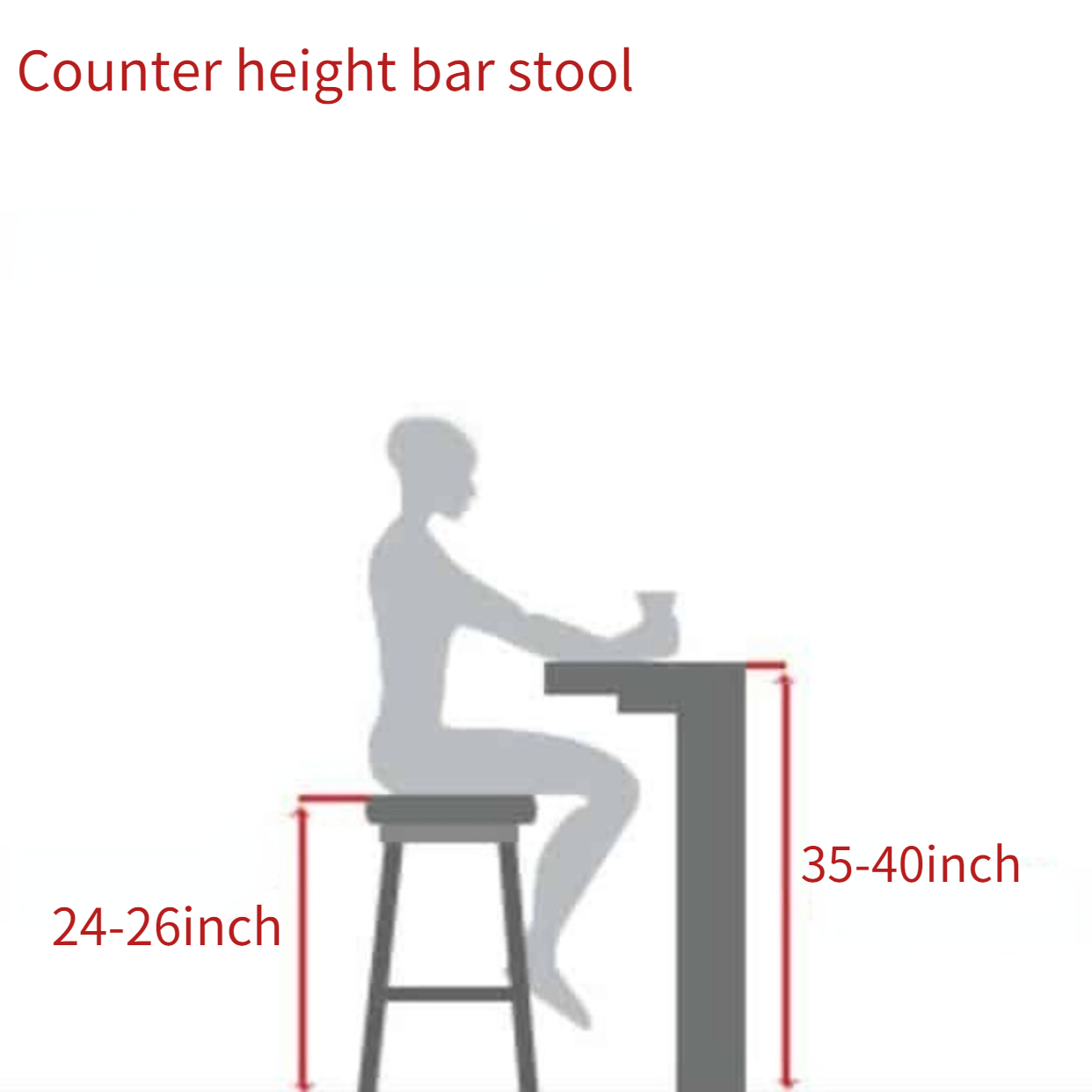 counter height bar stool