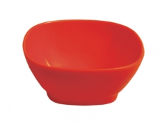 square melamine bowl solid color