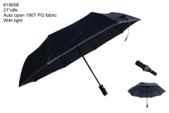 3 fold light umbrella