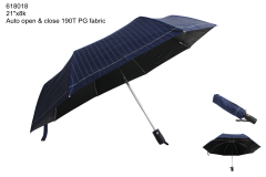 Automatic folding umbrella