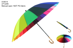 24k rainbow umbrella