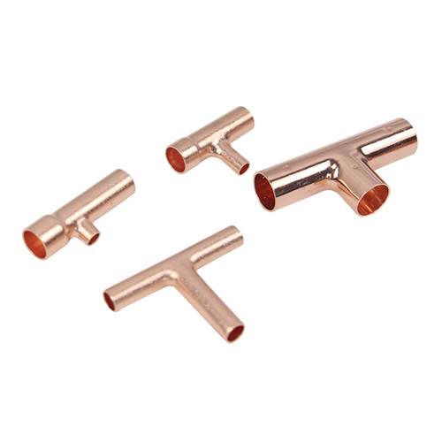 Solder ring copper fittings equal 3 way tee copper tee fitting,tee