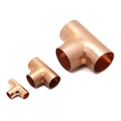 Solder ring copper fittings equal 3 way tee copper tee fitting