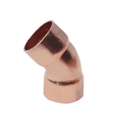 High Quality Accept OEM Refrigeration Copper 45 degree Elbow