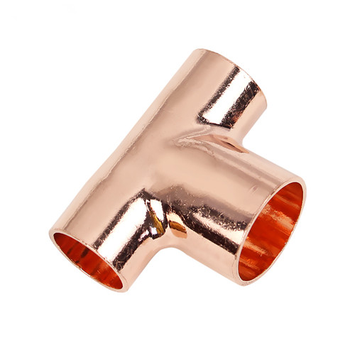 Solder ring copper fittings equal 3 way tee copper tee fitting,tee
