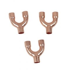 special tee copper fitting y shape tee copper fitting