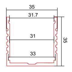 C031 35x35mm