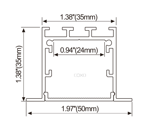 A017N 35x35mm