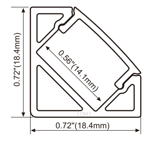 A007N 18x18mm