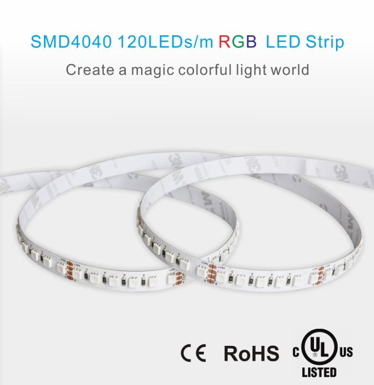 SMD4040 120LEDs/m RGB LED Strip