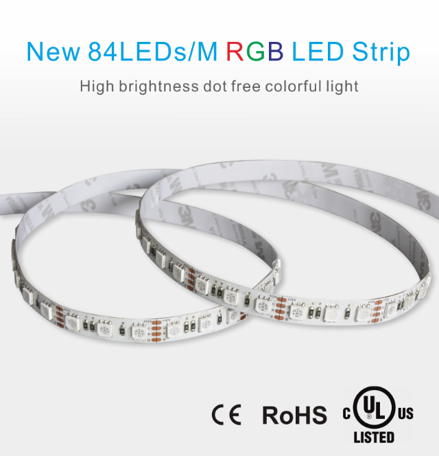 NEW SMD5050 84LEDs/m RGB LED Strip