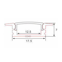 C021-B 17x7mm