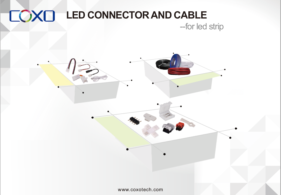 LED CONNECTOR and CABLE for led strip