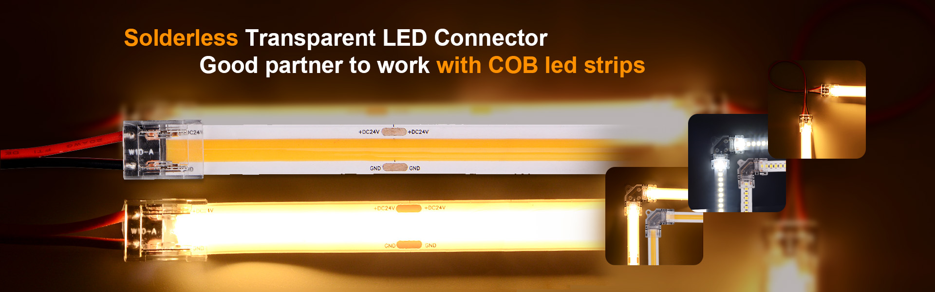 COB LED Strip Connector