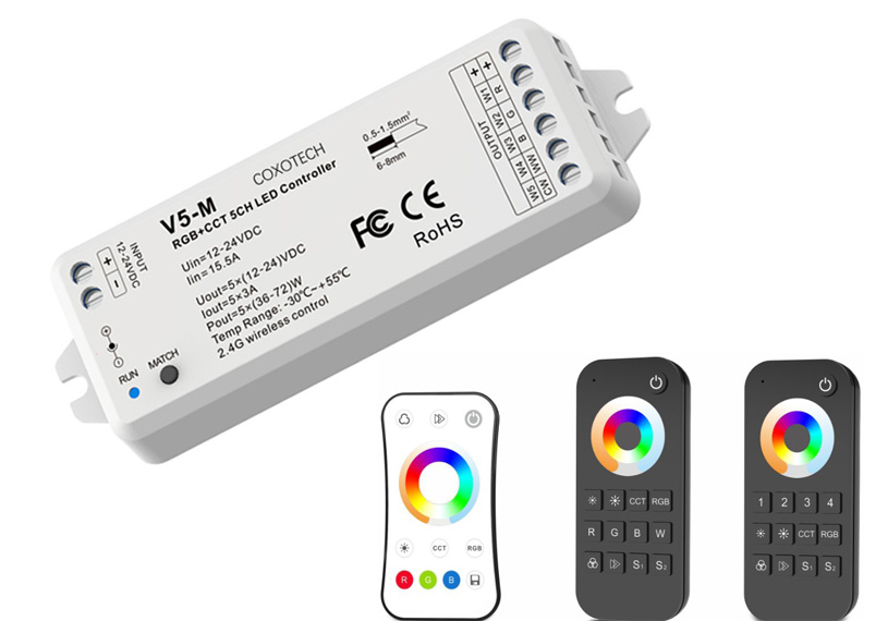 How to choose LED controller and remote control