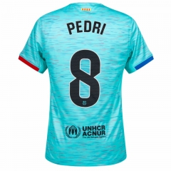 Mens Pedri 8# Third Soccer Jerseys 2023/24
