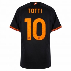 Mens Totti 10# Third Soccer Jerseys 2023/24