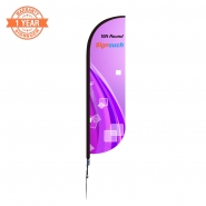 Round 3.5M Feather Flags Kits