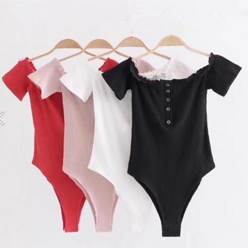 Short sleeve bodysuit