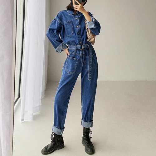 Denim jumpsuit