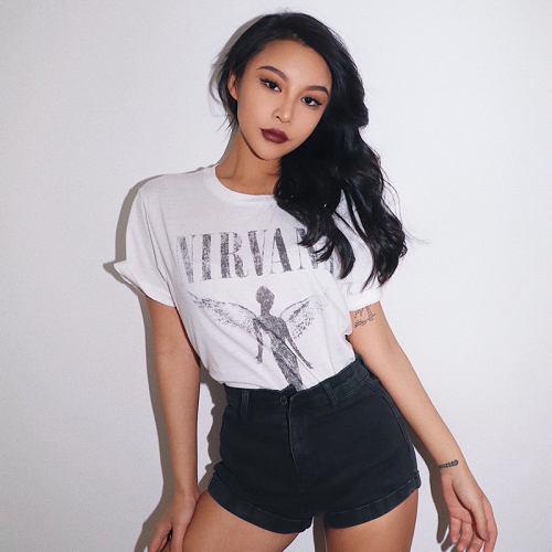 Vintage print T-shirt