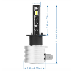NH H1 All in one 1:1 size plug & play LED headlight bulb