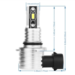 NH HB4 9006 All in one 1:1 size plug & play LED headlight bulb