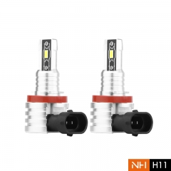 NH H8 H9 H11 H16 All in one 1:1 size plug & play LED headlight bulb