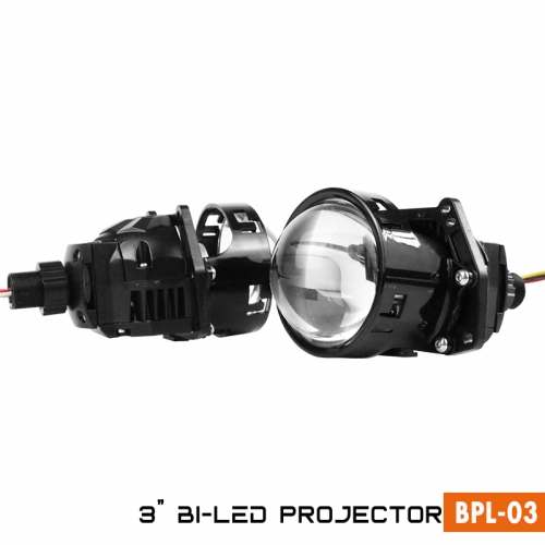 3 Inch BI-LED projector lens 48W 60W