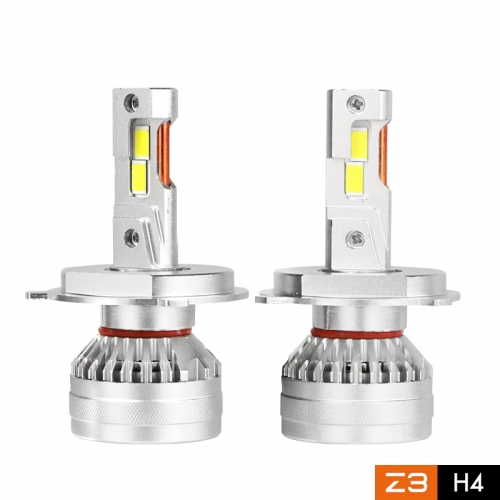 Z3 H4 55W 5000LM high power LED headlight bulbs