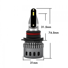 K3 HIR2 9012 一体无控制盒款30W 带解码LED 汽车大灯