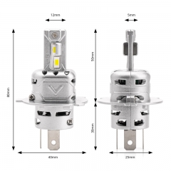 X2 H4 30W high power plug & play LED headlight bulb