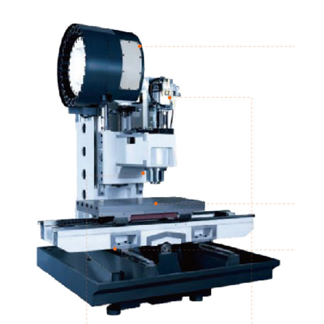 SVM850 China Multifunction Vertical Machining Center CNC Milling Machine