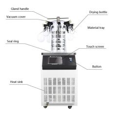 LPXZ10N Benchtop Laboratory Heating Function Lyophilizer Freeze Dryer