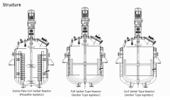 Stainless Steel Agitator Mixing Tank Chemical Reactor