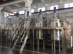 Stainless Steel Agitator Mixing Tank Chemical Reactor
