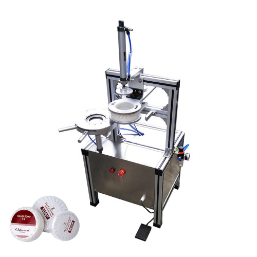 Semi Automatic Hotel Soap Pleat Making Packing Machine
