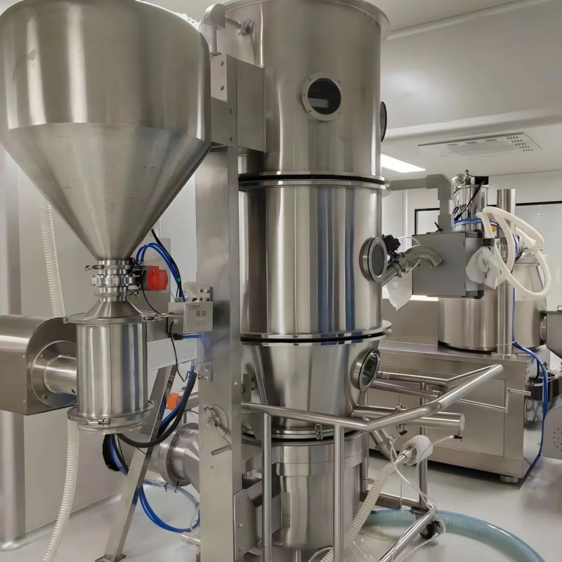 Solid Preparation Granulation Drying Line | LPMIE