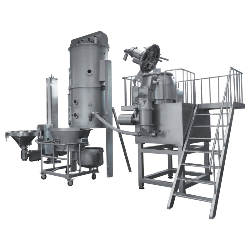 Solid Preparation Granulation Drying Line | LPMIE