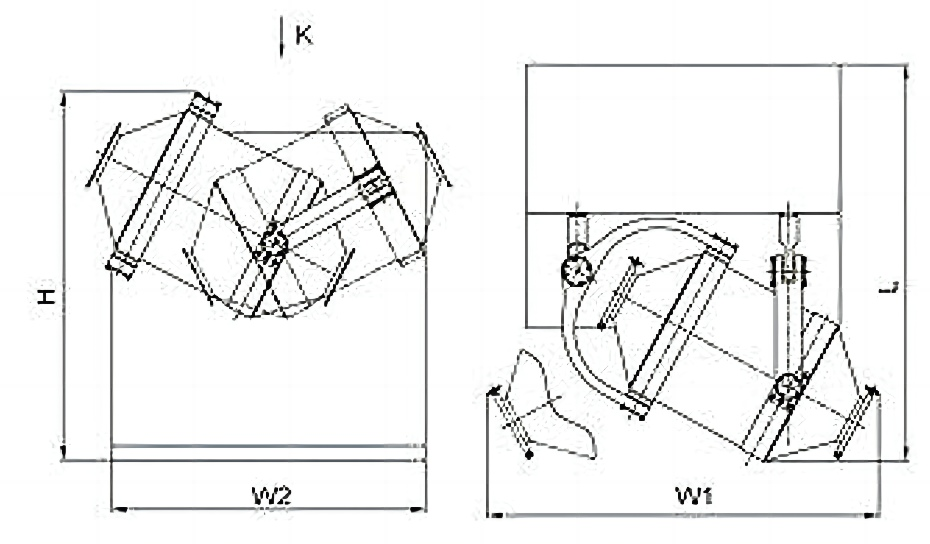 3D motion mixer structure diagram