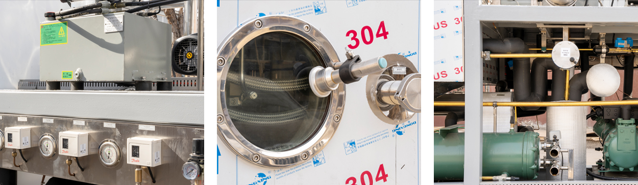 Silicon Oil Heating Freeze Dryer-Water Cooling Type