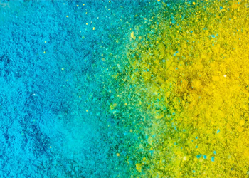 Mixing of dry powder