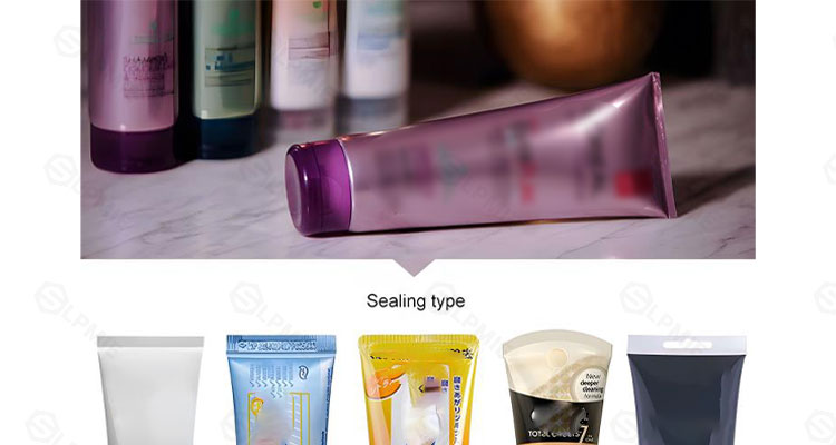 Different sealing types for tubes