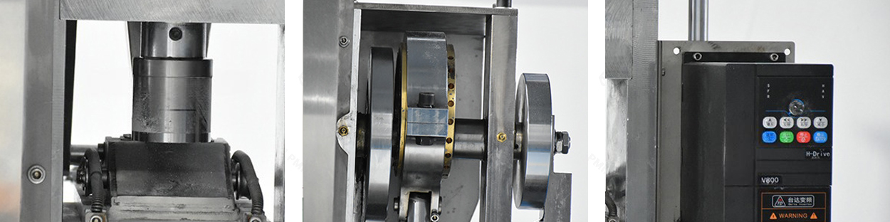 Large tablet single-punch tablet press