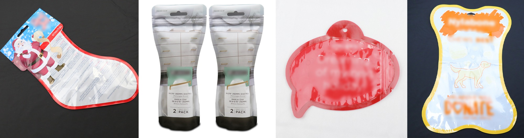 Zipper Self-Sealing Special-Shaped Pouch