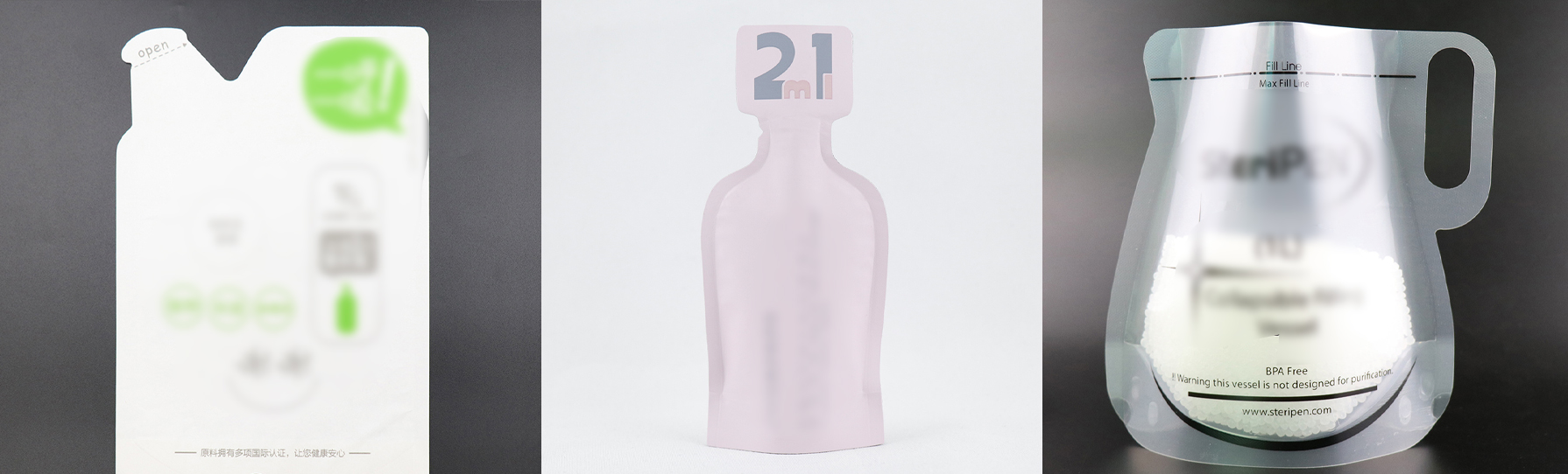 Mouth-Shaped Special-Shaped Pouch