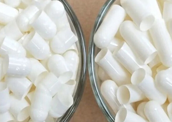 All-white plant capsule shell